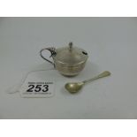 HALL MARKED POT & SPOON