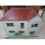 PAINTED DOLLS HOUSE