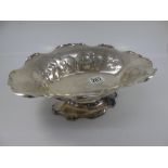 HEWKIN & HEATH SILVER PLATED FOOTED BOWL