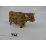 LATE 20TH CENTURY FIGURE OF A BULL