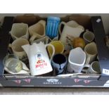 COLLECTION OF VINTAGE ADVERTISING WATER JUGS INC GUINNESS