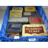 COLLECTION OF VINTAGE TOBACCO TINS