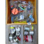 COLLECTION OF FISHING ACCESSORIES