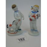 2 X USSR FIGURES OF CHILDREN