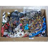 QUANTITY OF COSTUME JEWELLERY