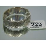 HALL MARKED SILVER BANGLE