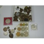 QUANTITY OF COINS INCLUDING COMMEMORATIVE