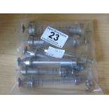 8 ANTIQUE SYRINGES