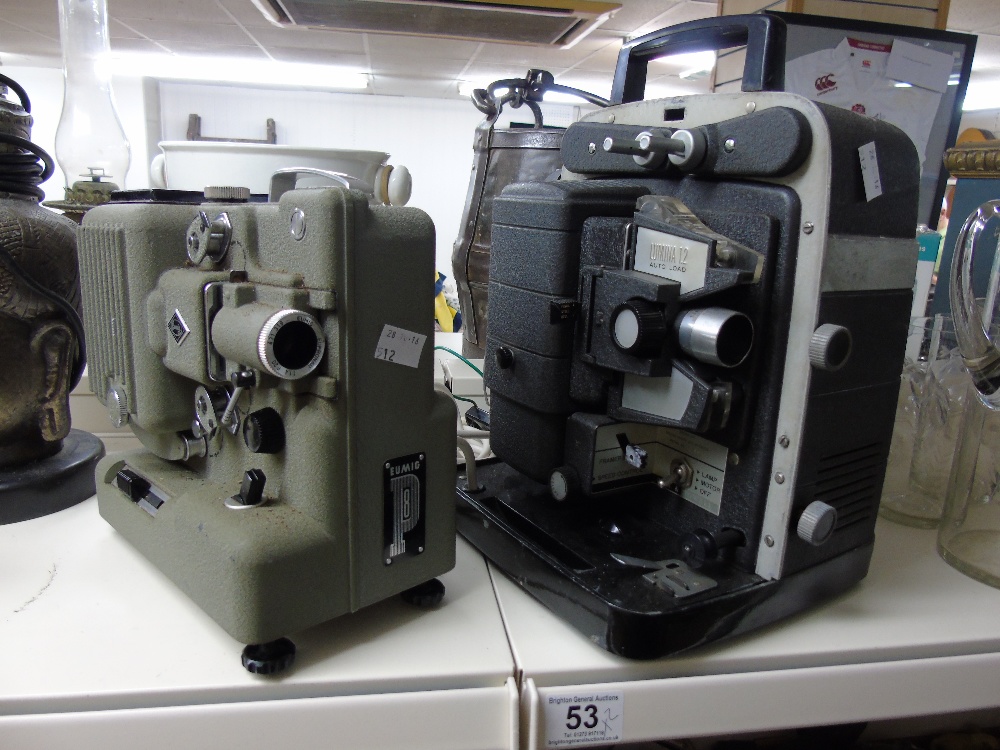 BELL & HOWELL + EUMIG 8mm PROJECTOR