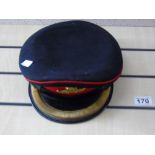 POST 1902 LT. COL. PEAKED CAP