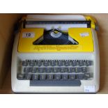 YELLOW BYRON JARDINE 'MY OFFICE TYPEWRITER'