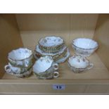 QUANTITY OF PARAGON CHINA CUPS, SAUCERS & PLATES