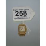 18CT GOLD LADIES WATCH