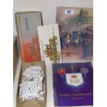 VINTAGE MODEL KIT FOR 'HER MAJESTYS' STATE COACH' + 2 X ROYAL TOURNAMENT BOOKS 1953 & 54