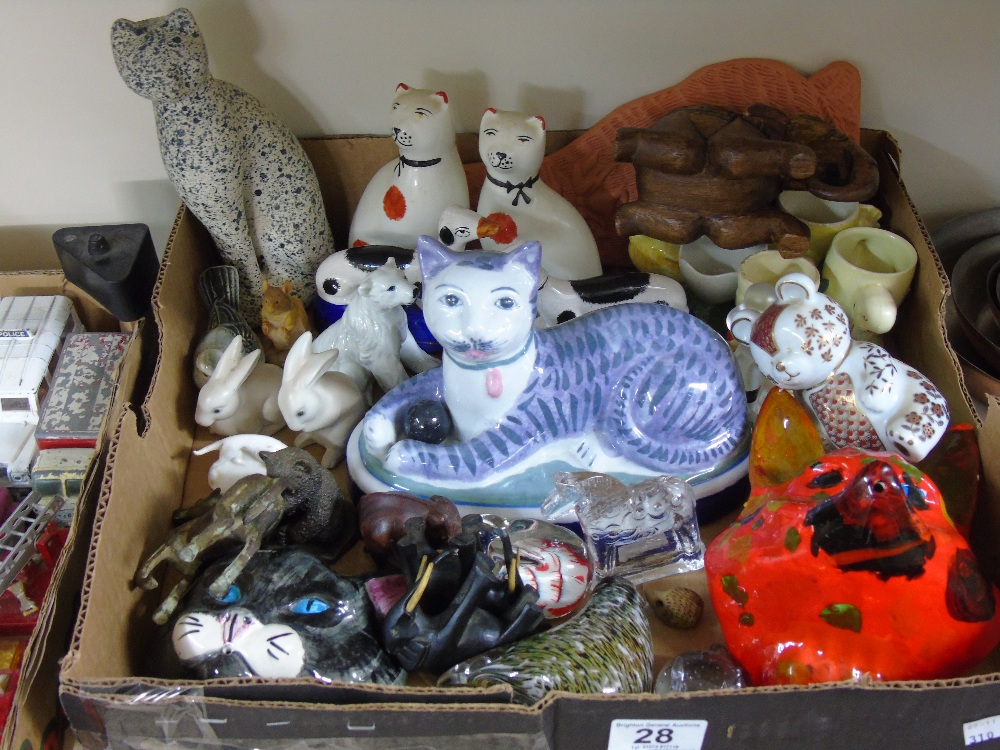 LARGE QUANTITY OF CERAMIC ANIMALS