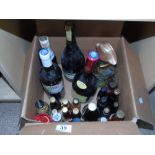 LARGE QUANTITY OF ALCOHOL