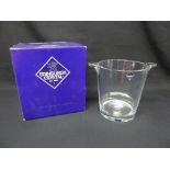 Edinburgh Crystal champagne bucket in original packaging