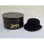 Lincoln Bennett bowler hat size 7 1/8 in original packaging