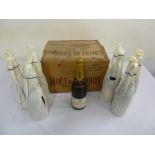 Moet and Chandon seven bottles of Champagne in original packaging