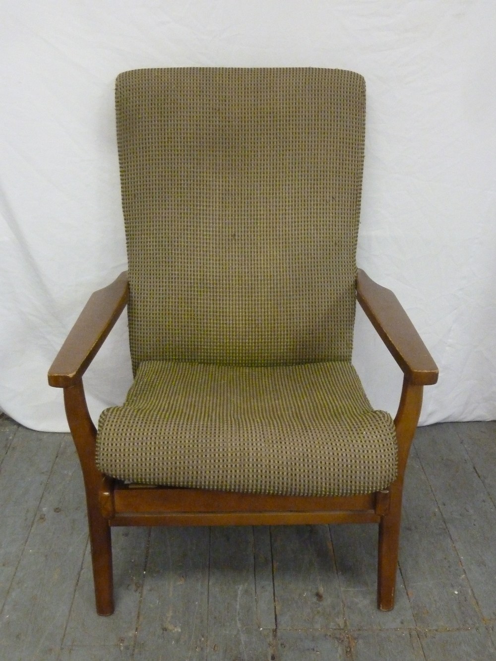 1960s upholstered armchair