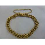 18ct gold bracelet, approx 27.8g