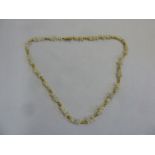 Australian Baroque opal bead necklace, to include certificate