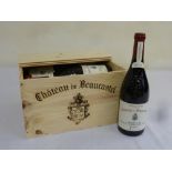 Chateau de Beaucastel Chateauneuf du Pape 2011 six 75cl bottles in original wooden crate