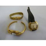 Three ladies wristwatches to include an Elgoa bracelet watch, Verity and Hamilton