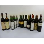 A quantity of Spanish, Italian and New World red wine (24)