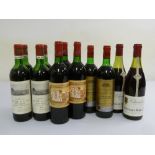 A quantity of French claret to include Chambertin Bouchard Aine & Fils 1972, Chateau Paveil de