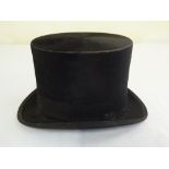 Silk top hat by Christys of London