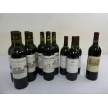 Chateau de Lamarque Haut Medoc 1999 and 2001, Carrudes de Lafite Pauillac 1998, Merlot Cabernet