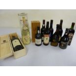 A quantity of port, sherry, Madeira and dessert wine to include Delaforce, Blandys and