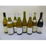 A quantity of Burgundy to include Chablis, Sancerre, Pouilly Fume (8)