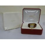 Must de Cartier gentlemans wristwatch in original packaging