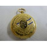 18ct gold pocket watch A/F, approx total weight 23.4g