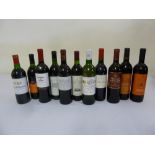 A quantity of red wine to include Burgundy and Rioja (11)