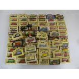 A quantity of diecast to include Lledo and Days Gone cars, buses and trucks (82)