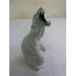 Royal Copenhagen figurine of a polar bear, 32cm (h)