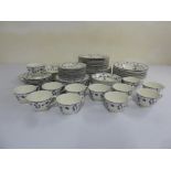 Royal Doulton Yorktown TC1013 dinner service to include plates, bowls, serving dishes, cups, saucers