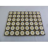 Twelve early 20th century Minton polychromatic decorative tiles