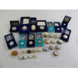 A quantity of Halcyon Days pill, patch and snuff boxes (30)