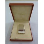 S. T. Dupont cigarette lighter in fitted case