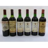 Six bottles of Bordeaux to include 1982 Chateau La Fleur Lalande de Pomerol, 1981 Chateau