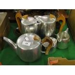 5-piece Piquot Ware teaset.