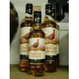 4.5 bottles of Famous Grouse Whisky.