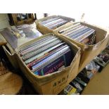 4 boxes of various records.