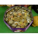 Quantity of coins.