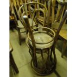 Pair of Bentwood chairs.