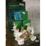 7 Beswick Beatrix Potter figures, boxed.